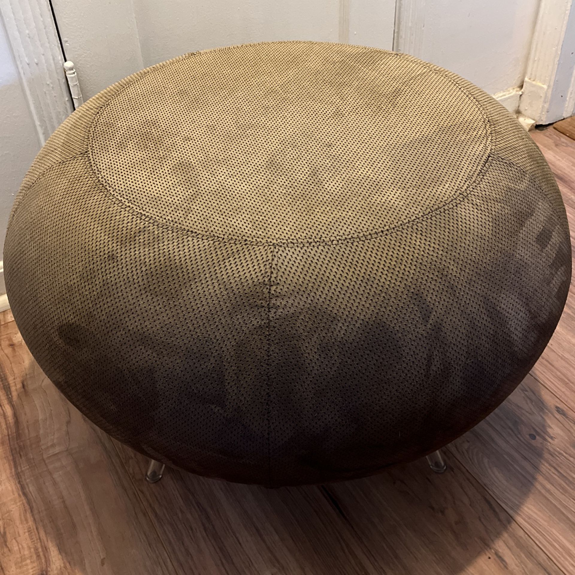 ALLERMUIR FOOT STOOL HIGH END LIGHTLY USED SEE all pictures And Read Below 