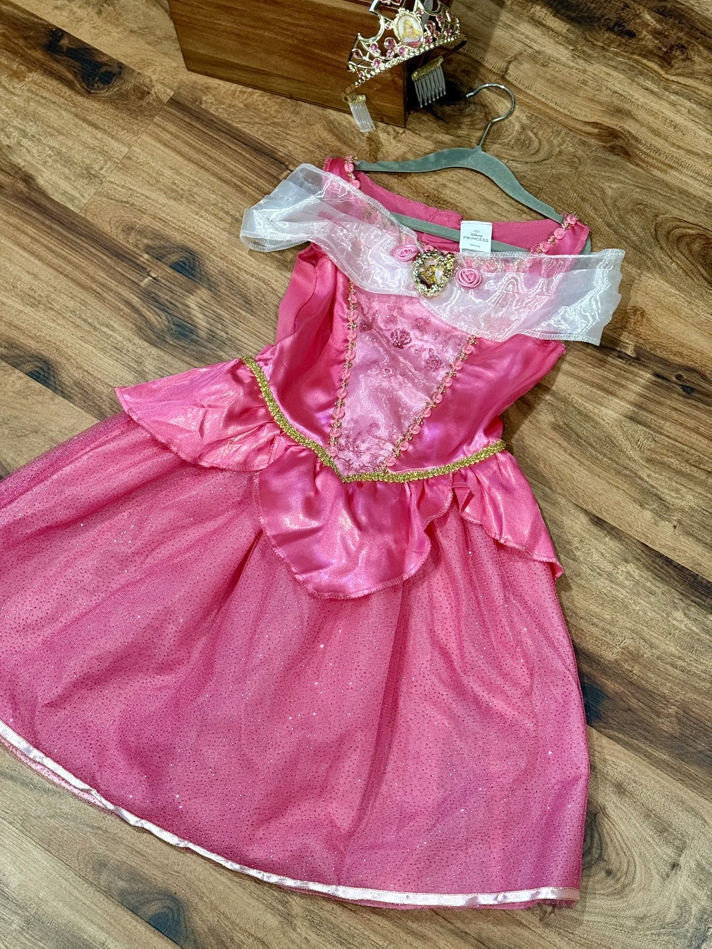 Aurora Classic Disney Princess Girls Costume Sz 4-6