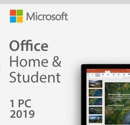 Microsoft Office Home & Student 2019 New**