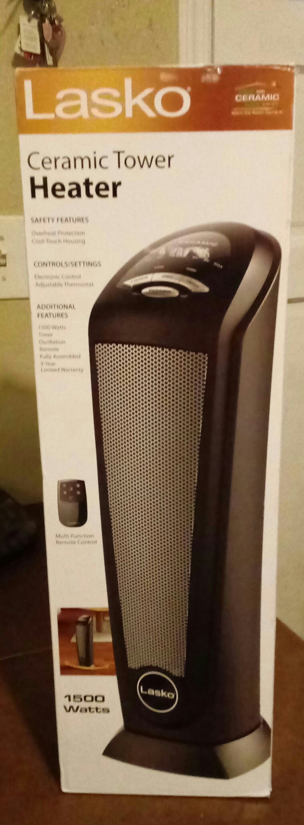 Lasko Ceramic Tower Heater