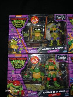 Teenage Mutant Ninja Turtles Target Exclusive Glow in the Dark Figures