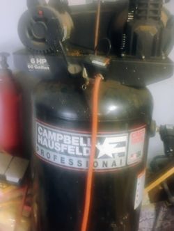 Air Compressor With Paint Filter And Miscellaneous Add Ons