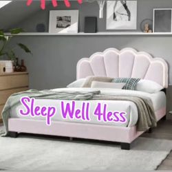 NEW FULL BED FRAME AND MATTRESS 