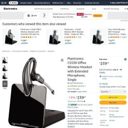 Plantronics CS530 Professional Wireless Headset