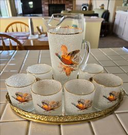 Glass Jar and glasses