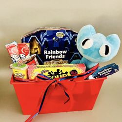Rainbow Friends Gift Basket 