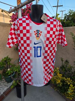Croacia home modric world cup soccer jersey 2026
