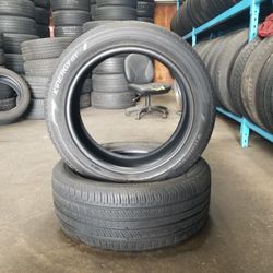 🔥 (2) 235 50 19 Hankook Kinergy GT All Season Tires 