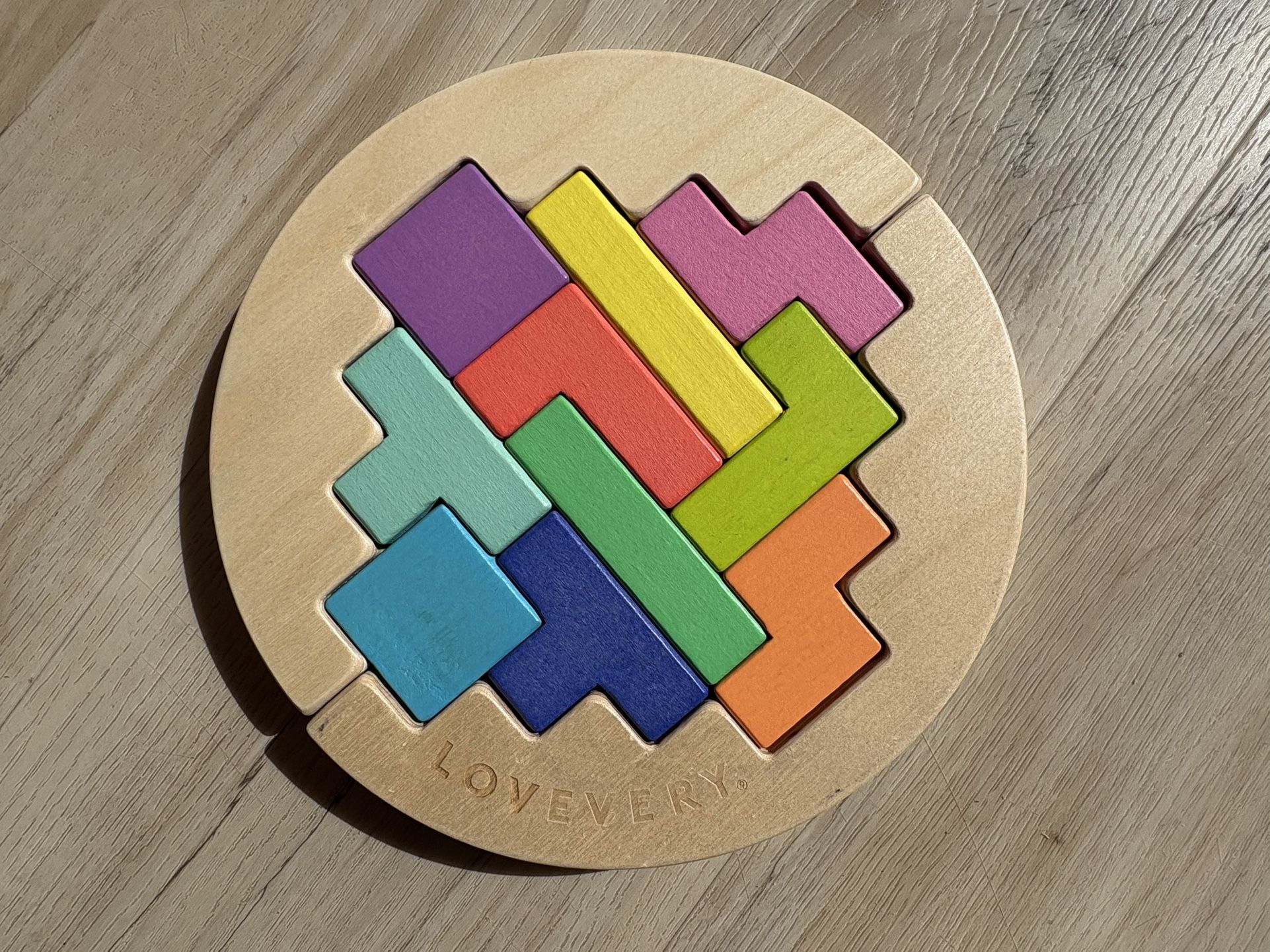 Lovevery Wooden Wobbly Puzzle