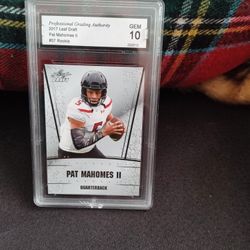 Patrick Mahomes Rookie Card