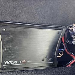 Kicker Zx1500.1 And Stinger Capacitor