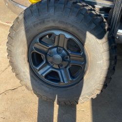 Tire And Wheel For Jeeps