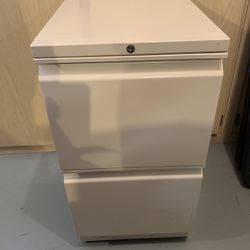 2 Drawer file Cabinet Free On Wheels 