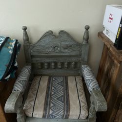 Antique Carved Spanish Southwest Chairs 2