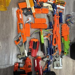 lot Of Nerf Guns