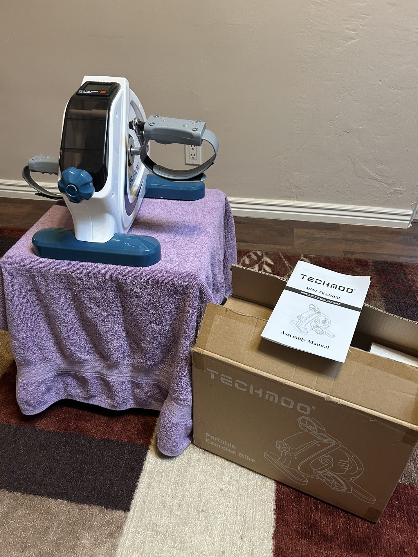 Techmoo Under Desk Exercise Bike