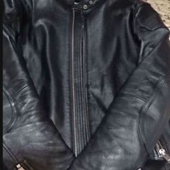 Large Diesel Leather Mens Jacket Gorgeous  Paid $895 