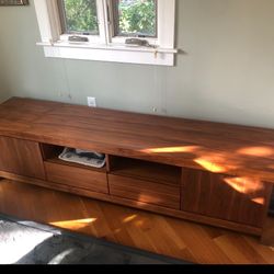 Walnut Veneer Cabinet 