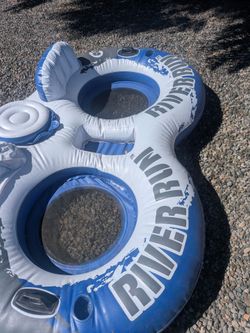 River run 2 person tube