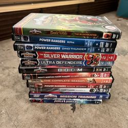Power Rangers DVDs Set 2