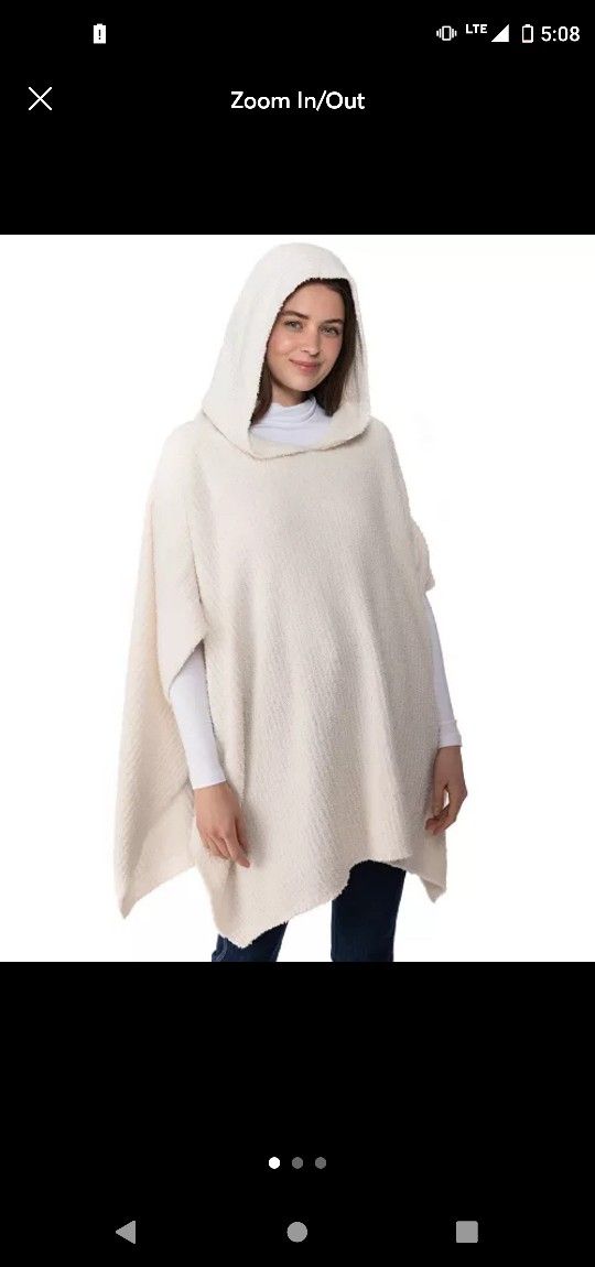 CHARTER CLUB
Hooded Knit Poncho, Created for Macy's