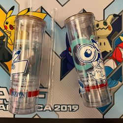 2015 Pokemon World Championships Limited Edition Boston Pikachu Tumbler 16oz