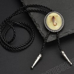 Glowing Scorpion Western Cowboy Rodeo Wear bolo tie SHIPPING AVAILABLE 