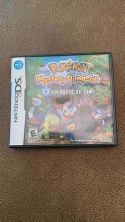 Pokémon Mystery Dungeons Explores Of Time Nintendo Ds Game