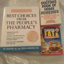 BookBook Bundle Lot Of (3) Health Alternative Methods 1 Hardcover 2 Soft Good...