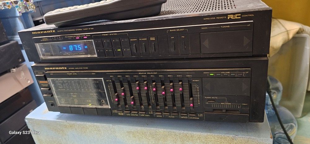 Vintage Marantz TA 150 Synthesized Stereo Tuner Designed In USA Made In Japan