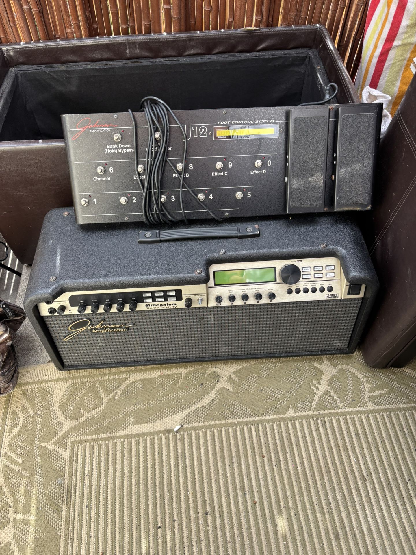 Johnson Amplification Millennium Stereo 2-50 J12 Foot Control System