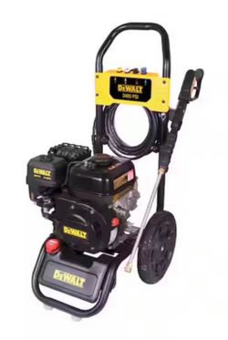 DEWALT 3400 psi 2.5 GPM Gas Cold Water Pressure Washer with OEM Axial Pump