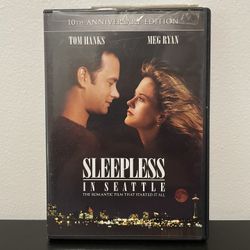 Sleepless In Seattle DVD 10th Anniversary Tom Hanks Meg Ryan Romance Comedy 2003