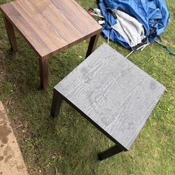 2 ACCENT TABLES 