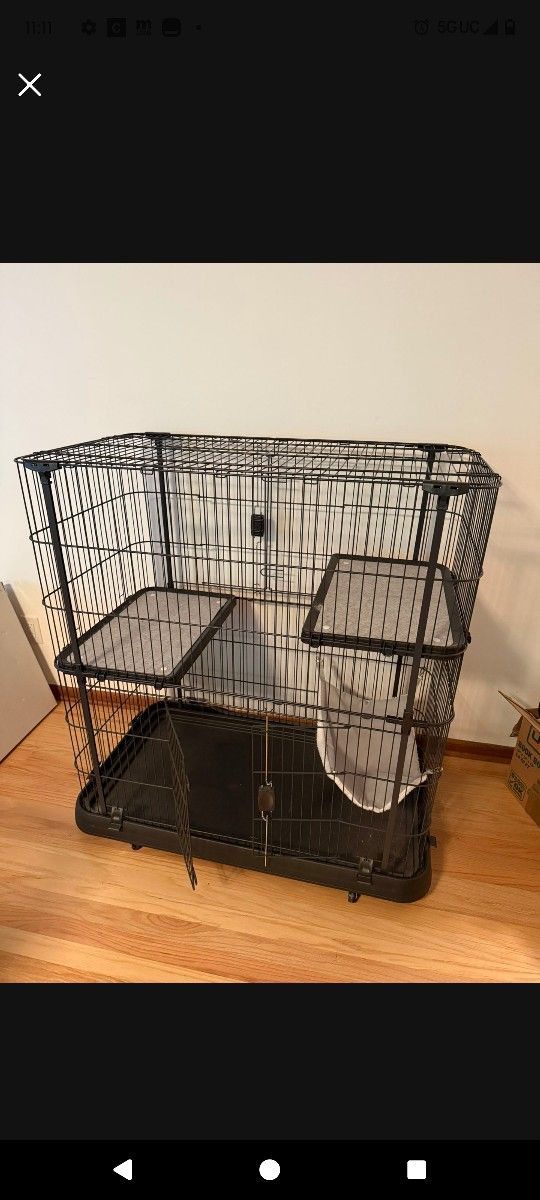 Deluxe 3 Level Cat Home