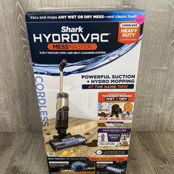 Shark HydroVac MessMaster 3-in-1 Vacuum/ Mop & Self Cleaning