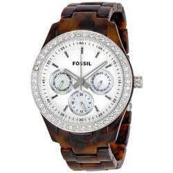 Fossil Watch - Glitz White Dial Faux Tortoise Acrylic