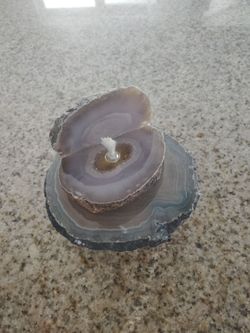 Agate Slice Candle