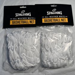 Spalding All-Weather Basketball Net – New (2 pcs)