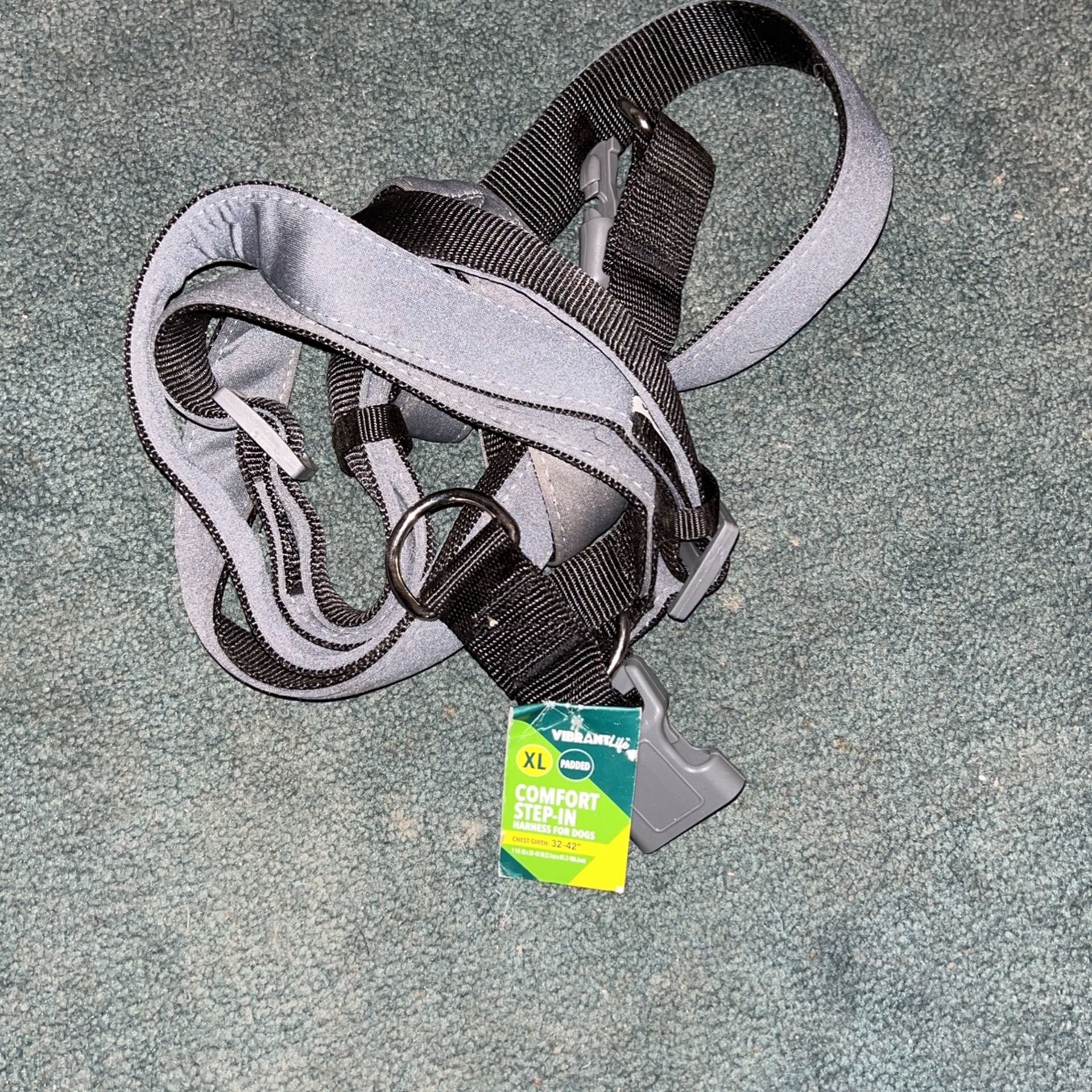 Vibrant Life XL Padded Step-In Harness for Dogs Chest Girth 32-42