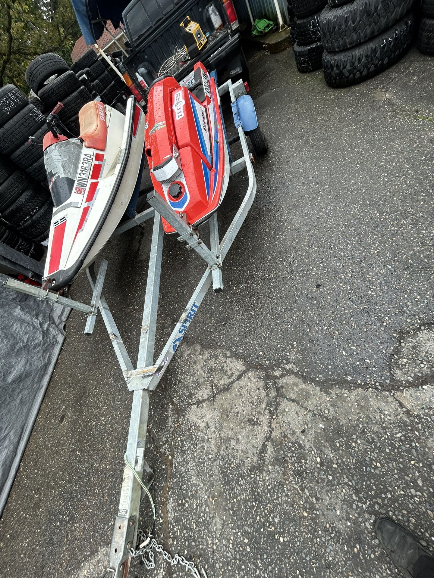 550 Kawasaki standup