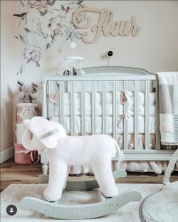 Pottery Barn Blythe 4-In-1 Upholstered Convertible Crib
