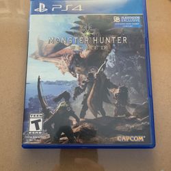 Monster Hunter World - PS4