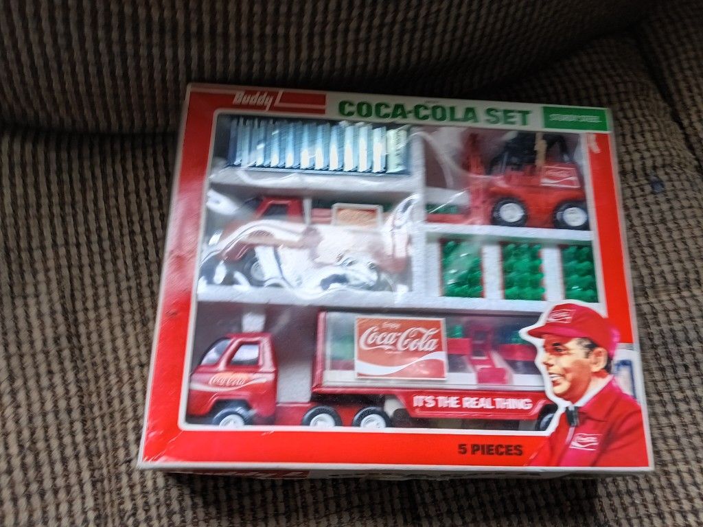 Coca Cola Steel Toy Set