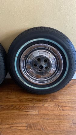 4 Tires They Came Of A 1966 Plymouth Barracuda In Excellent Condition Asking $350