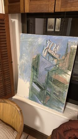 Canvas painting
