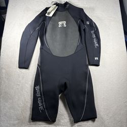 Body Glove 2/1 M Wet Suit Men’s 2XL Black Spring Swim Shorty Long Sleeve NWT