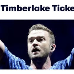 Tickets For Justin Timberlake Secc 7.