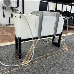 Heavy Duty Truck Mounted Large Water Tank Chemical tank With Stand 30 Gal/15 Gal