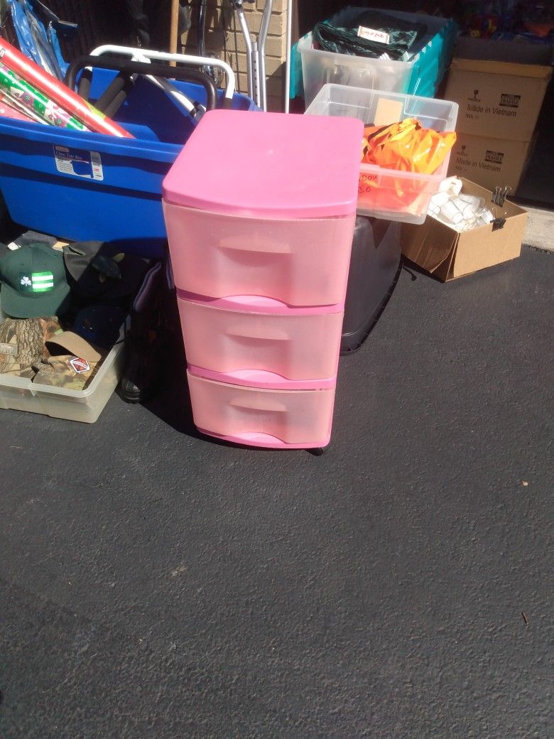 Plastic Drawer Set